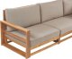 Beliani Sofa ogrodowa z-certyfikowanego-drewna-akacjowego 3-osobowa jasna TIMOR II 7