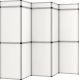 vidaXL 15-panelowa, składana ścianka wystawiennicza, 302x200 cm, biała 1