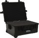 vidaXL Walizka lotnicza, czarna, 58x45x27 cm, PP 3