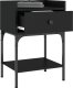 vidaXL Stoliki nocne, 2 szt., czarne, 40,5x31x60 cm 3