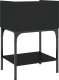 vidaXL Stoliki nocne, 2 szt., czarne, 40,5x31x60 cm 8