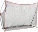 vidaXL Siatka treningowa do gry w golfa, 356x92,5x215 cm, metalowa 1