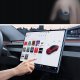 Etui do nawigacji Spigen Tesla EZ Fit Anti Glare Screen Protector 1 Pack, transparency - Tesla Model 3 (2024) 8