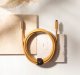 Kabel USB Native Union USB-C - USB-C 2.4 m Złoty (BELT-PRO2-KFT-NP) 5