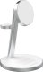 Ładowarka Mobile Origin Qi2 PowerStand  3in1 with GAN adapter 35W, white/silver 1