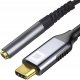 Adapter AV Co2 CO2 ADAPTER USB-C MINI JACK 3,5MM PRZEJŚCIÓWKA KABEL AUX DO SAMSUNG DAC 128K 1