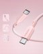 Kabel USB Innostyle USB-C - USB-C 2 m Różowy 6