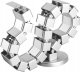 Organizer Spacetronik Prowadnica kablowa Spacetronik SPK-180S 130cm Organizer Srebrny 8