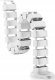 Organizer Spacetronik Prowadnica Kablowa Kręgosłup Spacetronik SPK-188S 82cm Srebrny 4