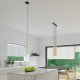 Lampa wisząca Sollux Lighting SOLLUX Lampa Wisząca PASTELO 1 złoty połysk 1 x G9 SL.1195 1