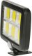 Naświetlacz MEGAKABEL Lampa solarna naświetlacz LED czarna + PIR + panel + pilot oświetlenie garażu MK MEGAKABEL 2