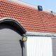 Naświetlacz MEGAKABEL Lampa solarna naświetlacz LED czarna + PIR + panel + pilot oświetlenie garażu MK MEGAKABEL 8
