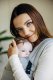 LennyLamb Nosidło LennyLamb LennyLight  - Mała Jodełka Szara Regulowane 2