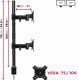 Duronic Uchwyt biurkowy na 2 monitory 13" - 32" DMT252VX1 3