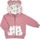 NICOL Bluza dresowa rozpinana dla dziewczynki wrzosowa Nicol Emily 68 1