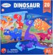 Jokomisiada Książeczka Puzzle magnetyczne Dinozaury 40  ZA4268 9