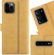 Surazo Skórzane etui na telefon RFID Wallet case - Nubuk Camel - TPU Czarne Xiaomi Redmi Note 12 Pro 4