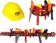 LeanToys Zestaw Majsterkowicza Pas z Narzędziami Kask Klucz 1