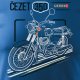 Topslang Koszulka z motocyklem na motor Cezet Cezeta 350 męska niebieska REGULAR S 1