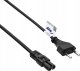 Kabel zasilający Akyga Kabel zasilający Akyga AK-RD-02C ósemka CU CEE 7/16 / IEC C7 3m 1
