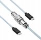 Kabel USB Akyga USB-C - USB-C 3 m Biały (AK-USB-49) 2