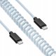 Kabel USB Akyga USB-C - USB-C 3 m Biały (AK-USB-49) 6