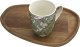 Veroni Kubek porcelanowy 360 ml  Grande ciemnozielony wzór 1 4