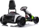 Jokomisiada Gokart Fast 3 Drift na akumulator dla dzieci Biały + Funkcja driftu + Silniki 2x150W + Radio LED + Pasy 5