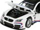 Jokomisiada Auto metalowe model sportowe BMW M6 GT3 skala 1:32 światło dźwięk ZA4613 5