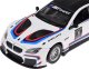 Jokomisiada Auto metalowe model sportowe BMW M6 GT3 skala 1:32 światło dźwięk ZA4613 8