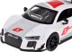 Jokomisiada Auto metalowe model sportowe Audi R8 LMS skala 1:32 dźwięki światła ZA4609 8