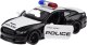 Jokomisiada Auto metalowe policja Ford Shelby GT350 skala 1:32 światła koguty ZA4610 3