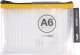Apli Torebka APLI Zipper Bag, A6, 168x125 mm, mix kolorów 1