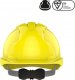 JSP Hełm ochronny EVO®3, regulacja na pokrętło, wentylowany, żółty 2