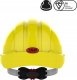 JSP Hełm ochronny EVO®3, regulacja na pokrętło, wentylowany, żółty 3