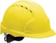 JSP Hełm ochronny EVO®3, regulacja na pokrętło, wentylowany, żółty 4