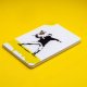 Pininfarina Segno Notes PININFARINA Banksy, 14x21 cm, 128 stron, flower 4