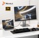 Kabel USB Reagle USB-C - USB-C 2 m Czarno-szary 2