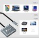 HUB USB Reagle Reagle HUB USB-C Adapter Dual 2x HDMI 4K MST USB MacBook M1 M2 M3 PD 100W 5