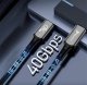 Kabel USB Reagle USB-C - USB-C 0.5 m Czarny 4