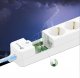 Listwa zasilająca Reagle REAGLE LISTWA ZASILAJĄCA 1,5M 4 GNIAZDA 4x USB 5V 3.4A USB-C ANTYPRZEPIĘCIOWA 5