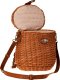 WickerPL Plecak Scout Torebka wiklinowa 29x19 H28 cm (wieko i dno kosza: 25x17 cm) 3