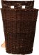 WickerPL Plecak wiklinowy do zbioru owoców, wiklina niekorowana 44x39 H50/60 cm 7