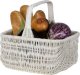 WickerPL Wiklinowy Kosz na Zakupy w Kolorze kremowym holenderski 42x32 H23 cm 7