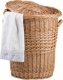 Kosz na pranie WickerPL WIKLINOWY KOSZ NA BIELIZNĘ KOSZ DO ŁAZIENKI Z POKRYWĄ KUFER 55x48  H65 cm 3
