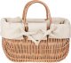 WickerPL KOSZ NA ZAKUPY WIKLINOWY - TORBA Z OBSZYCIEM 42X20 H25/34 CM 2