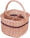 WickerPL Wiklinowy Kosz na 4 Butelki 29x30 H22/36 cm 3