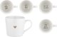 Florina Kubek z napisem w środku Florina Gold Heart 400 ml mix 4 wzorów 1