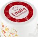 Emalia Pleszew Garnek emaliowany Emalia Polska Pleszew Grzybki 20 cm 3,75 l 5