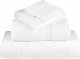 vidaXL vidaXL Ręczniki kąpielowe, premium 10 szt., białe, 100x150 cm, bawełna 4